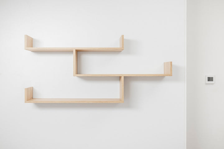 ZURICH MULTI LEVEL SHELF KIT (OAK)