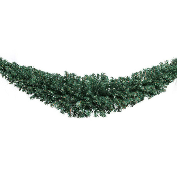 Jingle Jollys 2.1m Christmas Garland Xmas Decorations Green Wedding Party