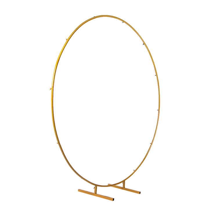 2M Wedding Hoop Round Circle Arch Backdrop Flower Display Stand Frame Background